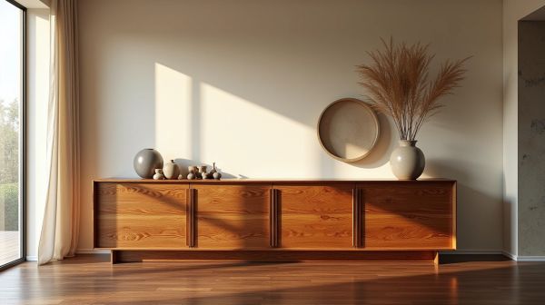 Buffet bois massif : l'allié inattendu pour optimiser votre espace