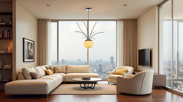 Éclairez votre intérieur avec style grâce aux plafonniers design